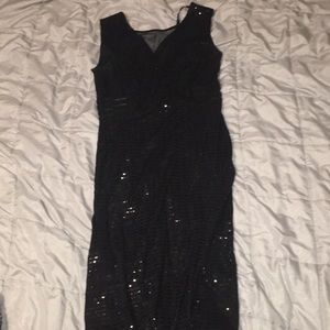 Long black Dress Size 12